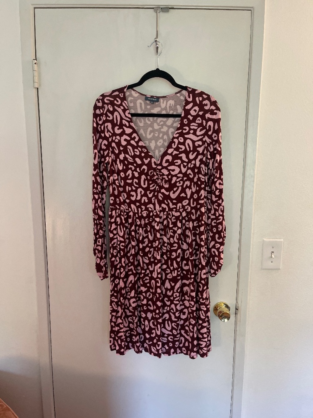 ModCloth leopard dress size large